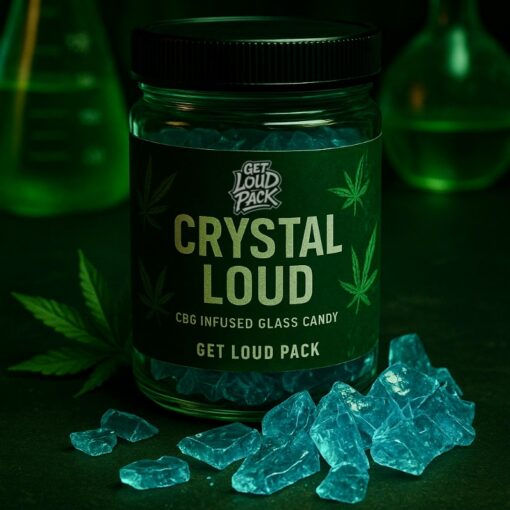 Crystal Loud - CBG Infused Rock Candy
